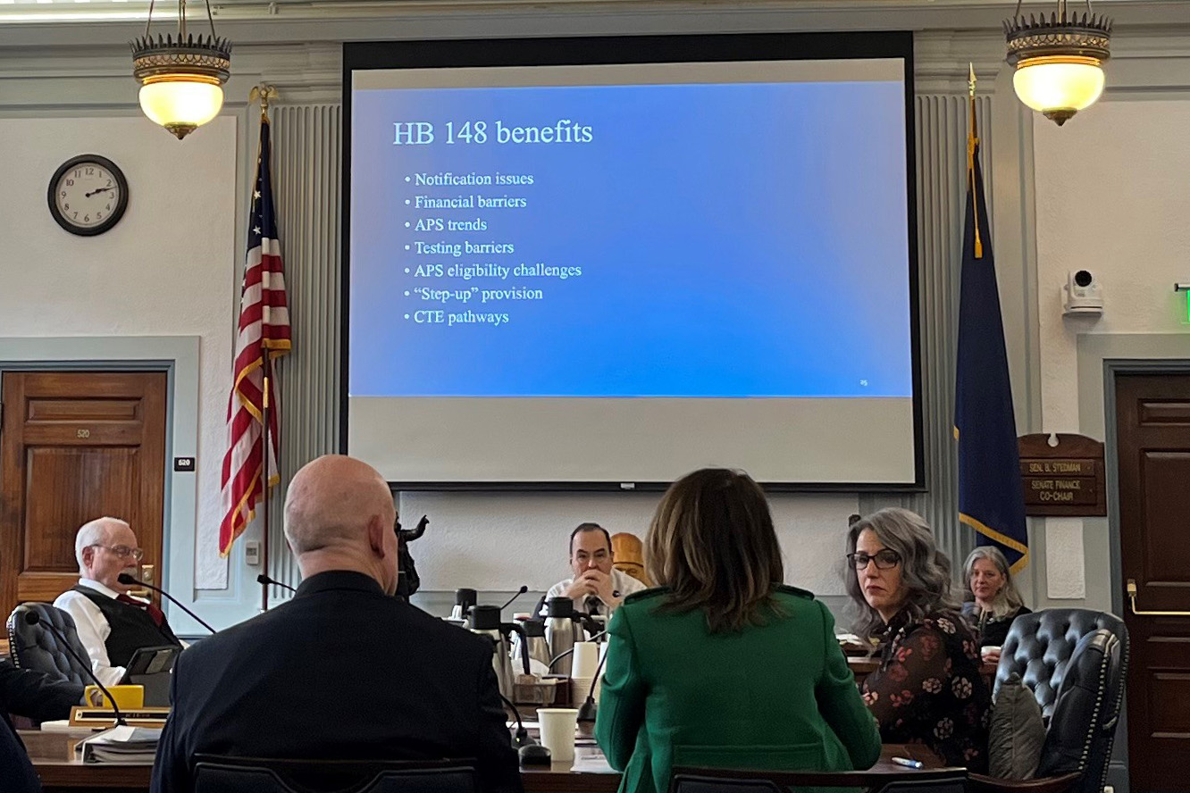 HB148 is presented to the Senate Finance Committee