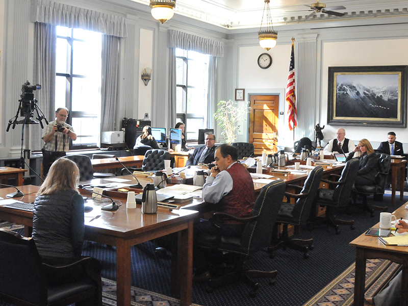 The Senate Finance Committee hears public testimony on SB20