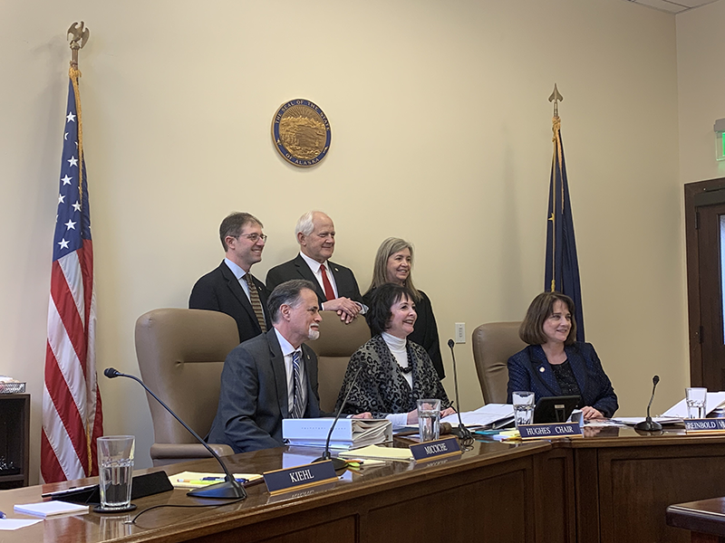The Senate Judiciary Committee passes SB80 out of the committee 