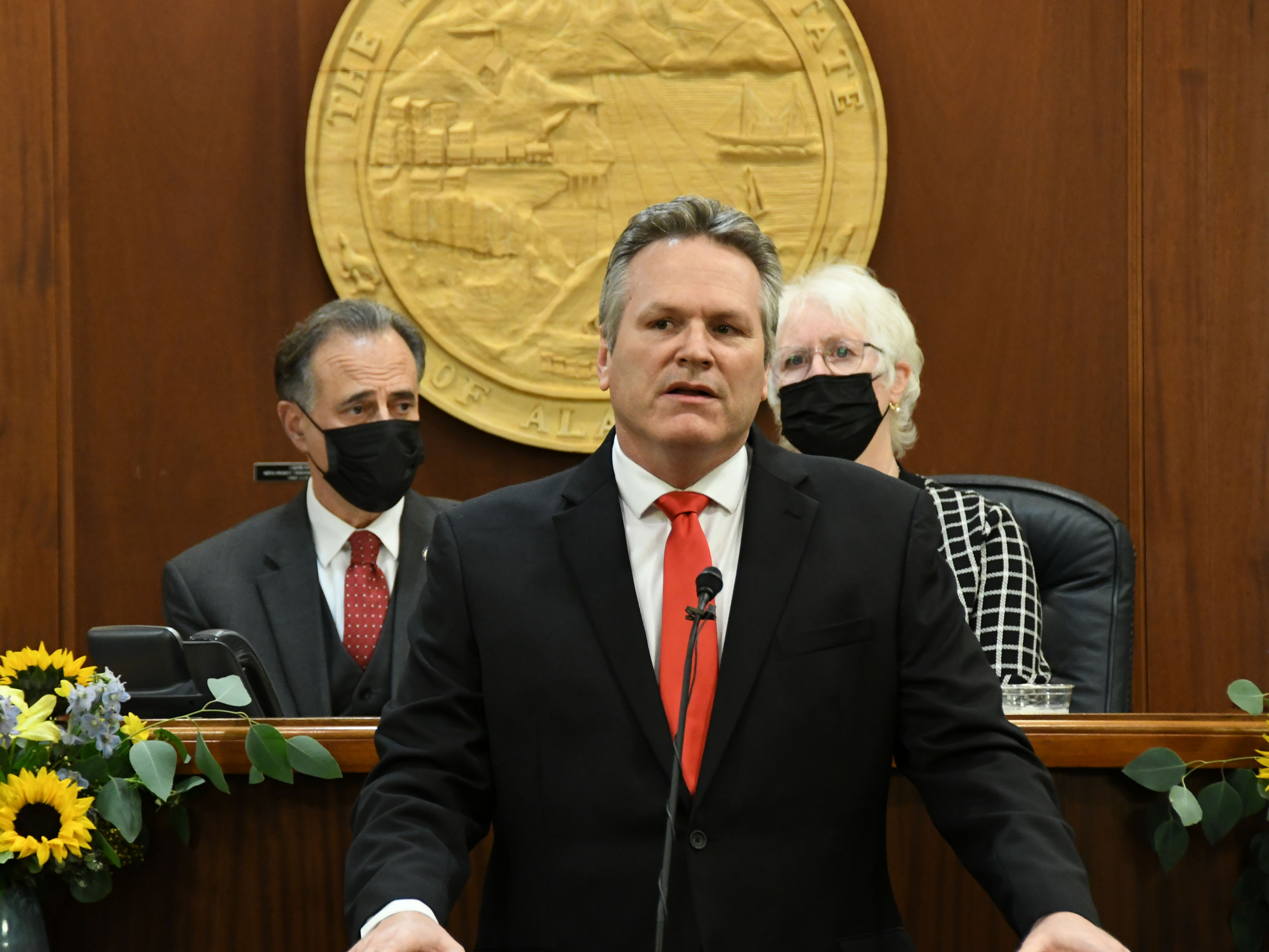 Governor Dunleavy delivers the 2022 State of the State Address